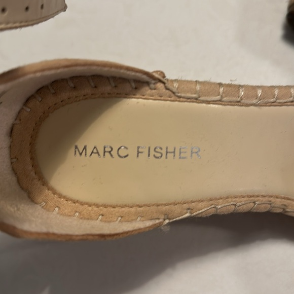 Marc Fisher Tan Women's Sandals - Picture 4 of 5